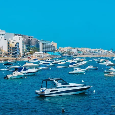 דירה Sea Blue Horizon Qawra Bay *